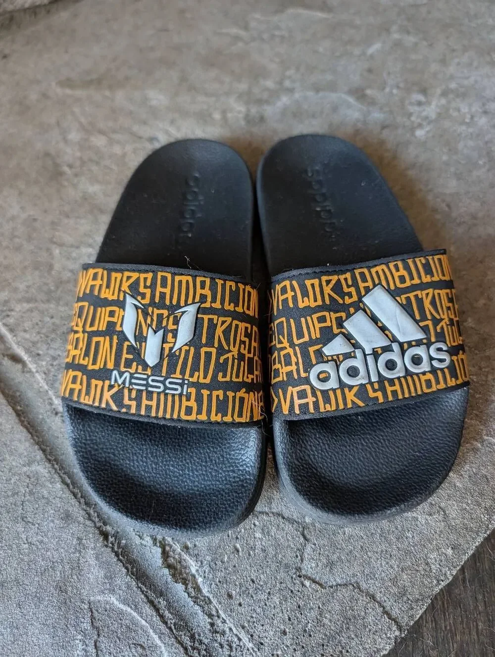 ADIDAS Messi Toddler Boys Slide Size 12